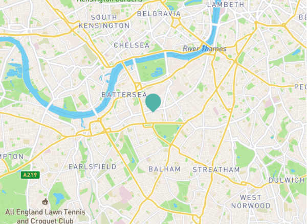Map identifying RoleModels company headquarters.