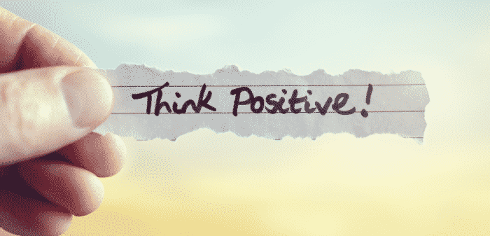 think positively notebook paper